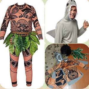 5 Piece Maui Sharkhead Costume